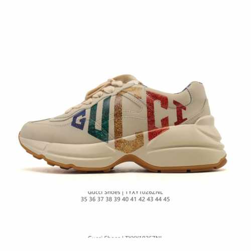 Company-grade Gucci classic casual sneakers, luxury versatile chunky sneakers, p