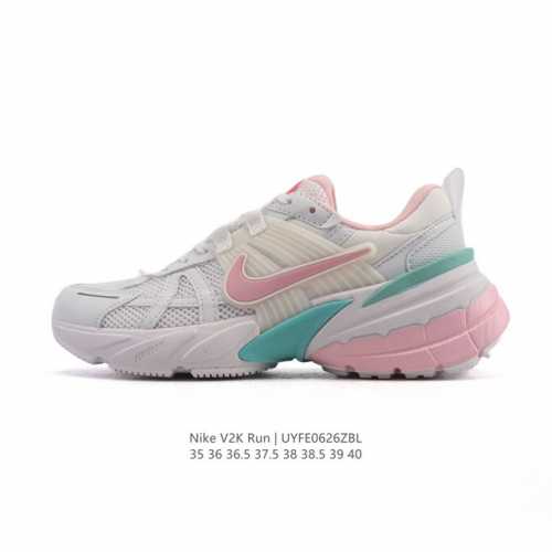 Corporate Nike V2K Run Shock Absorption and Anti-skid Retro Low-top Sports Runn