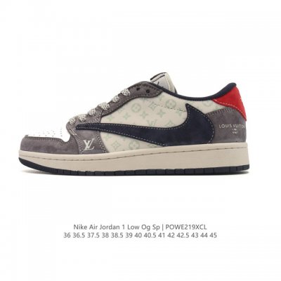 Company-grade Nike Air Jordan 1 Low Og Sp Military Blue AJ1 Jordan 1 Reverse Sw