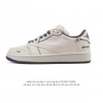 Company-level first-layer leather genuine Nike Air Jordan 1 Low Og Sp Military