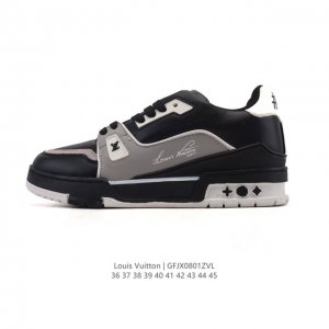 Louis Vuitton LV Louis Vuitton sneakers are fashionable, trendy, thick-soled, an