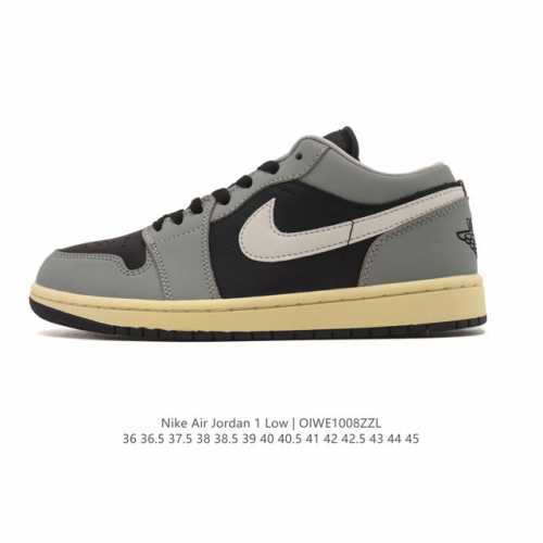 Nike Air Jordan 1 Low AJ1, a low-top retro-style casual basketball shoe. Inspire