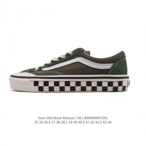 Vans Vans official synchronization Style 136 Decon Vr3 SF G-Dragon checkerboard
