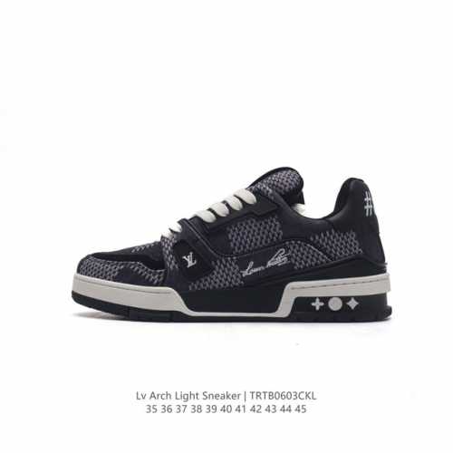 Louis Vuitton Lv 3D logo lv louis Vuitton Trainer Sneaker Low 35-45 Trtb0603Ckl