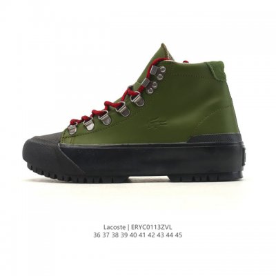 New Arrival Lacoste French Crocodile Men's and Women's Sports Basketball Shoes N