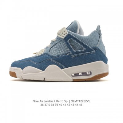 Company Grade Nike Air Jordan 4 Retro Og Michael Jordan AJ4 Low-Top Retro Casua