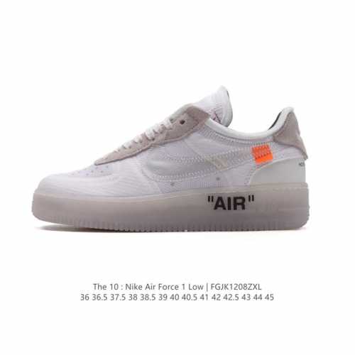 nike Off-White X Air Force 1 Ow Air Ao4606 36 36.5 37.5 38 38.5 39 40 40.5 41 42 42.5 43 44 45 Fgjk 8