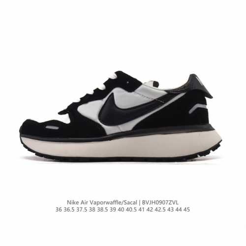 Corporate Nike Phoenix Waffle Retro Running Shoes, Thick-Sole, Elevated Dad Sho
