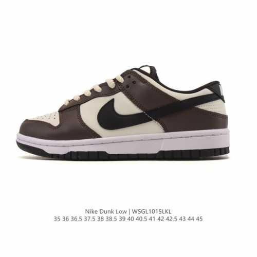 Authentic Nike SB Dunk Low Pro Unisex Retro Sneakers. Features a soft leather up