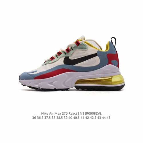 nike Air Max 270 React Max Air Cv1632- 36 36.5 37.5 38 38.5 39 40 40.5 41 42 42