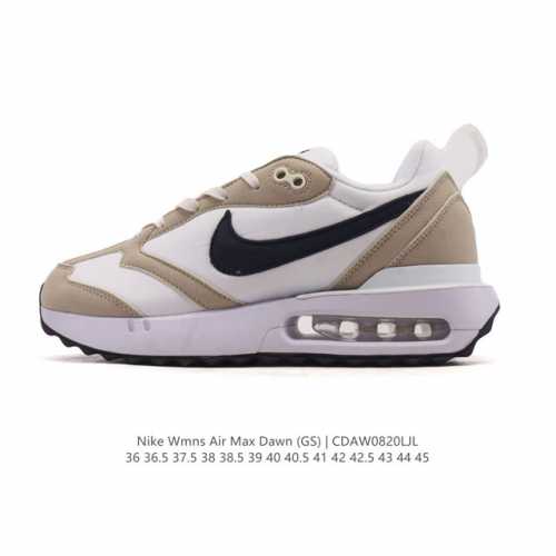 The Nike Air Max Dawn series is a versatile, low-top, cushioned, casual running