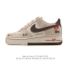 Company-grade Nike Air Force 1 '07 Low, 2025 new deconstructed double-lace-up p