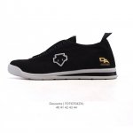 Descente Chron retro canvas sports casual shoes for men, comfortable and breatha