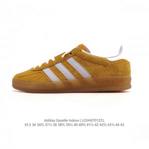 Adidas Originals Gazelle Indoor Retro Trefoil Non-slip Transparent Rubber Sneak