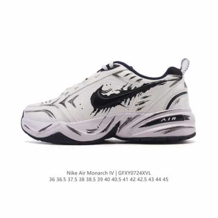 Corporate Nike Air Monarch IV men's and women's training shoes, thick-soled dad - Click Image to Close