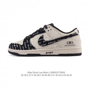 Corporate Nike Dunk Low Retro Sneakers, 2025 new models for men and women. A cla