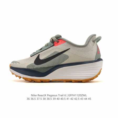 Company-grade Nike Reactx Pegasus Trail 6 Unisex Trail Running Shoes, New Summe - Click Image to Close