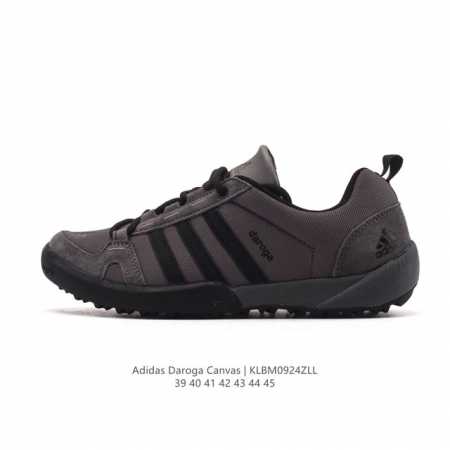 Adidas' new men's Daroga plus Canvas Shoes are foldable, designed for hiking an - Click Image to Close