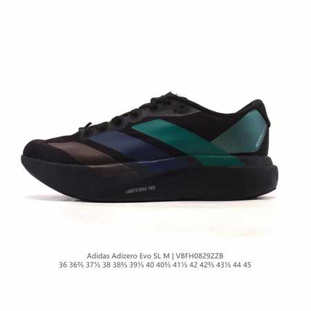 Adidas Adizero Evo Sl Sporty, Comfortable, Non-Slip, and Wear-Resistant Low-Top - Click Image to Close