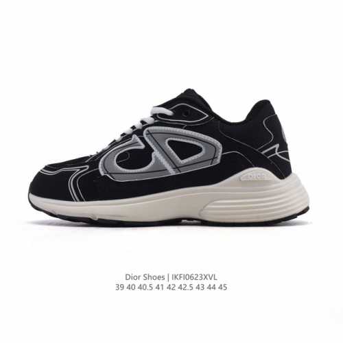 Corporate Dior Men's Shoes D-Connect Neoprene Sneakers Thick-soled Heightening D
