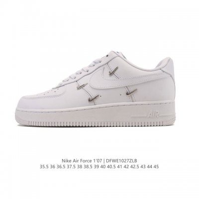 Nike Air Force 1 '07 Low, a versatile, platform, low-top casual athletic shoe wi