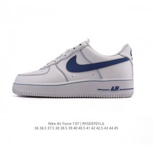 Nike Air Force 1 '07 Low Air Force One white shoes with air cushion, low-top ve