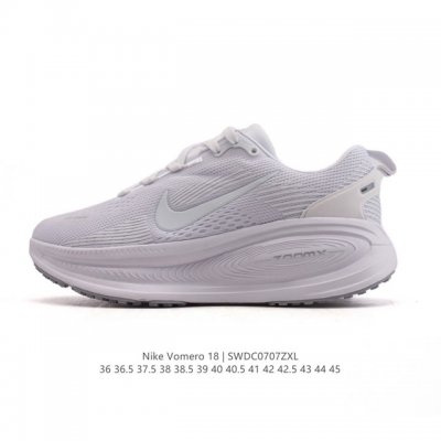 Nike Vomero 18 Thick-soled Heightened Daddy Sports Running Shoes. The new Vomer