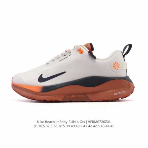 Nike Infinity Run 4 Gore-Tex waterproof road running shoes for men and women, fe