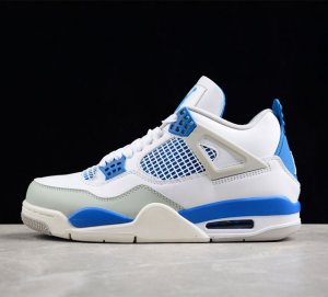 Air Jordan 4 Retro Military Blue Aj4 4 308497-105 # 3D 40 40.5 41 42 42.5 43 44