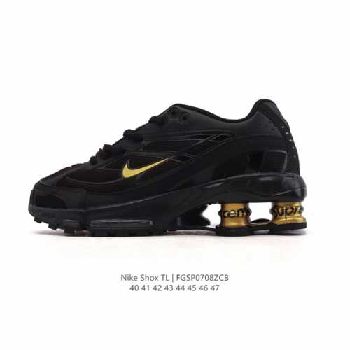 Nike Shox Tl Men's Sneakers Thick-soled Heightening Daddy Shoes Take Mechanical