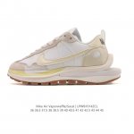 Nike Sacai X Nike Vaporwaffle 3.0 Runway Collaboration Sneakers. The shoe combin