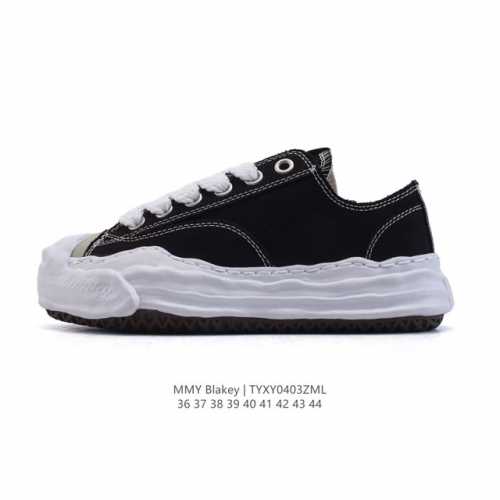 Mmy Blakey Mmy Maison Mihara Yasuhiro Original Sole Canvas Low Mmy Blakey Mmy B