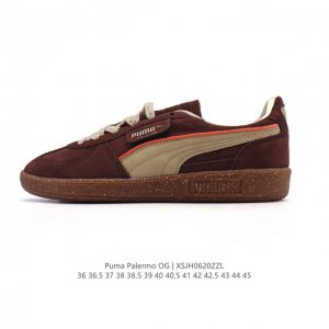 Puma Palermo Og non-slip wear-resistant low-top Army Trainer sneakers for men an