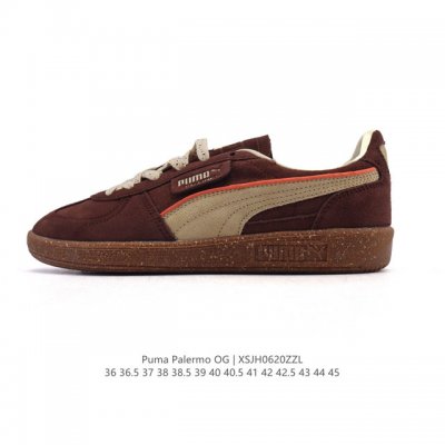 Puma Palermo Og non-slip wear-resistant low-top Army Trainer sneakers for men an