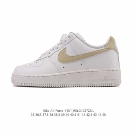 Company-grade Nike Air Force 1 '07 Low, platform platform sneakers, versatile an - Click Image to Close