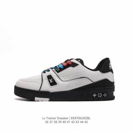 Louis Vuitton LV 3D Logo LV Louis vuitton Trainer Sneaker Low 36-45 ERXY0630ZBL - Click Image to Close