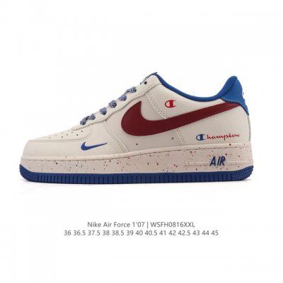 New Af1 Nike Air Force 1 '07 Low, a versatile sneaker with a thick, cushioned s