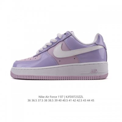 Nike Air Force 1 '07 Low, a cushioned white sneaker. This versatile, low-top, th