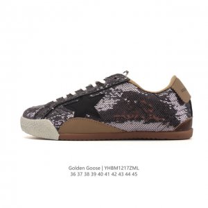 Company-grade Golden Goose Deluxe Brand Sstar, a retro-style distressed sneaker