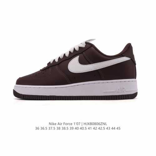 New Af1 Nike Air Force 1 '07 Low, a versatile sneaker with a thick, cushioned s