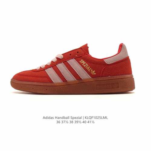 Adidas Handball Spezial Low-Top Adidas Originals Retro Casual Sneakers, featurin