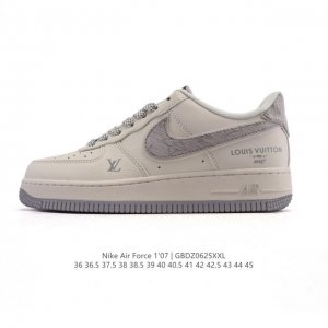 Company-level Af1 Nike Air Force 1 '07 Low Air Force One white shoes with thick