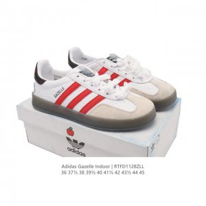 Adidas Originals Gazelle Indoor Retro Trefoil Transparent Rubber Sneakers - Clas Adidas Originals Gazelle Indoor Retro Trefoil Transparent Rubber Sneakers - Clas