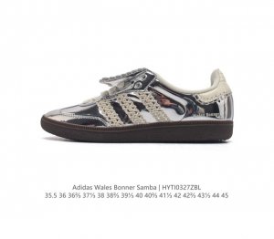 Wales Bonner X Ad Originals Samba Classic Silver Metallic Ig8181 35.5 36 36 37