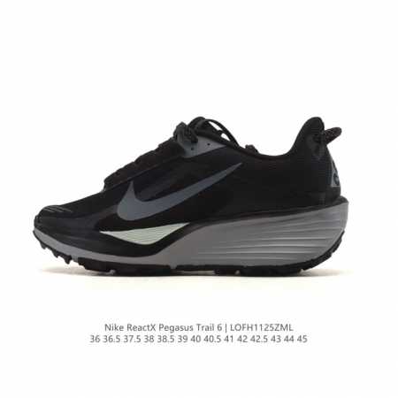 Company-grade Nike Reactx Pegasus Trail 6 Unisex Trail Running Shoes, Summer Ne - Click Image to Close