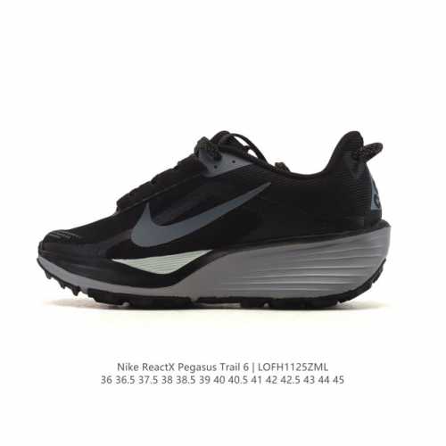 Company-grade Nike Reactx Pegasus Trail 6 Unisex Trail Running Shoes, Summer Ne