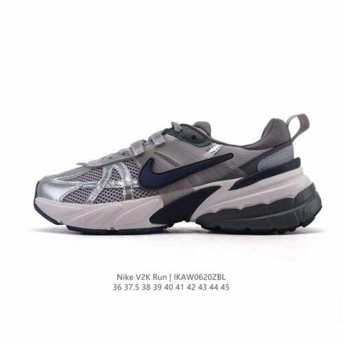 Corporate Nike V2K Run Shock Absorption and Anti-skid Retro Low-top Sports Runni