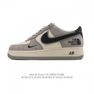 Company-grade Nike Air Force 1 '07 Low, 2025 new model, thick-soled, height-inc