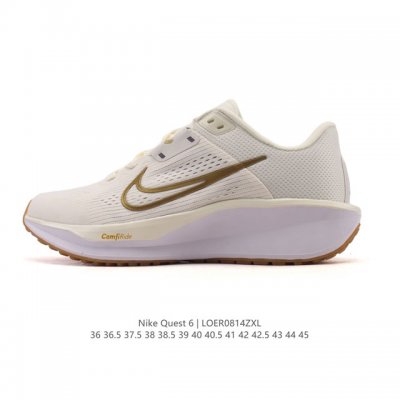 Nike Air Quest 6 Kaja Breathable Lightweight Cushioned Running Shoe. The Nike Qu