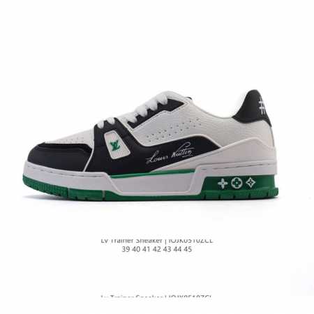 Louis Vuitton Lv 3DLogo LvLouis Vuitton Trainer Sneaker Low 39-45 Oijk0510Zcl - Click Image to Close